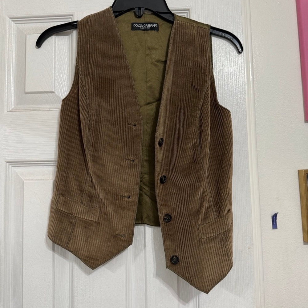 DOLCE AND GABBANA VEST